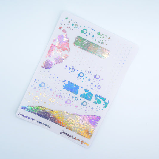Always & Forever Foil Underlays - Journalling | Mixed Patterns