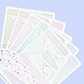 Pen Party Foil Underlays - Journalling | Mixed Patterns