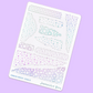 Bejewelled Foil Underlays - Journalling | Mixed Patterns