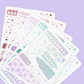 Sugar Plum Parade Foil Underlays - Journalling | Mixed Patterns