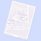 Pen Party Foil Underlays - Journalling | Mixed Patterns