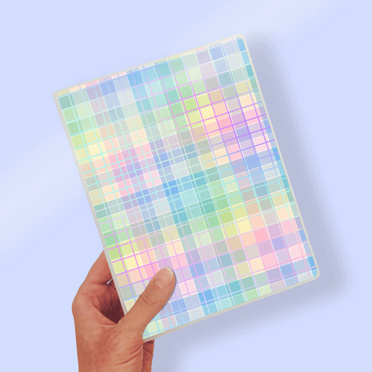 Pen Party | Pastel Plaid - Large Album