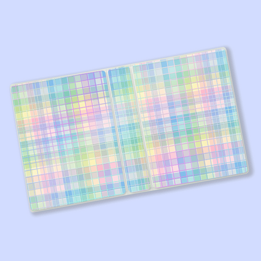 Pen Party | Pastel Plaid - Large Album