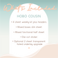 Hobo Cousin Mystery Kit - Monthly Subscription
