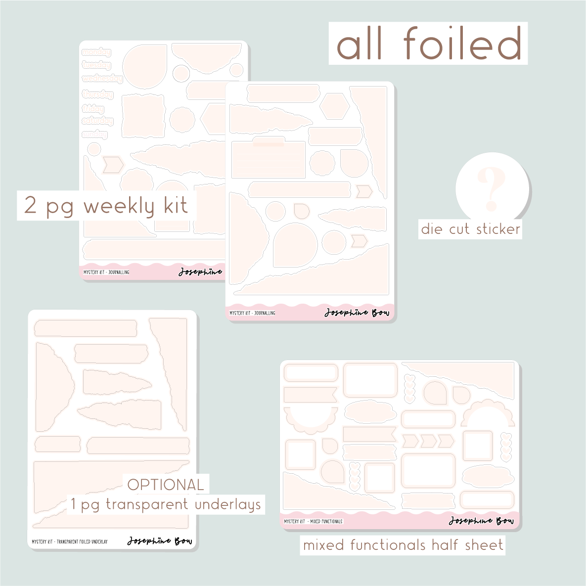 Journalling Mystery Kit - Monthly Subscription
