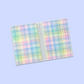 Pen Party | Pastel Plaid - Reusable Album