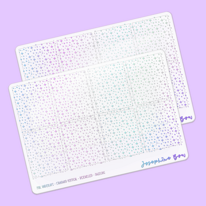 Bejewelled Foil Underlays | Dazzling Stars
