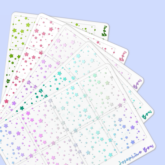 Pen Party Foil Underlays | Starry Splatter
