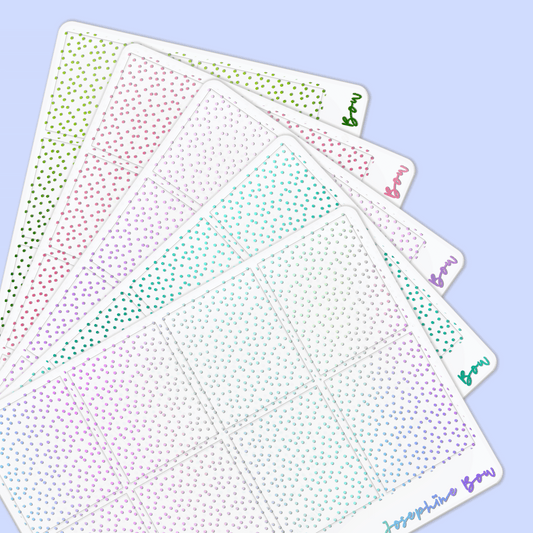 Pen Party Foil Underlays | Polka Dot