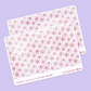 Sugar Plum Parade Foil Underlays | Snow Sparkle