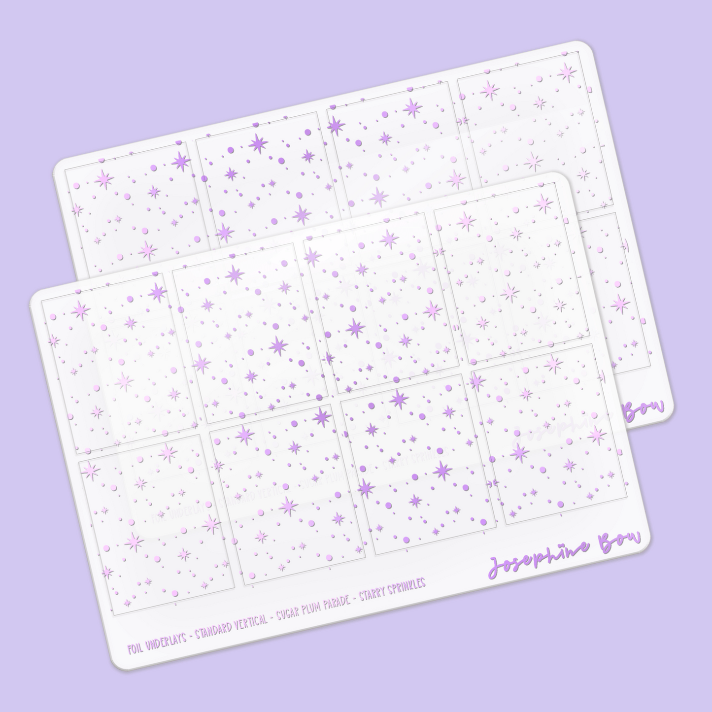 Sugar Plum Parade Foil Underlays | Starry Sprinkles