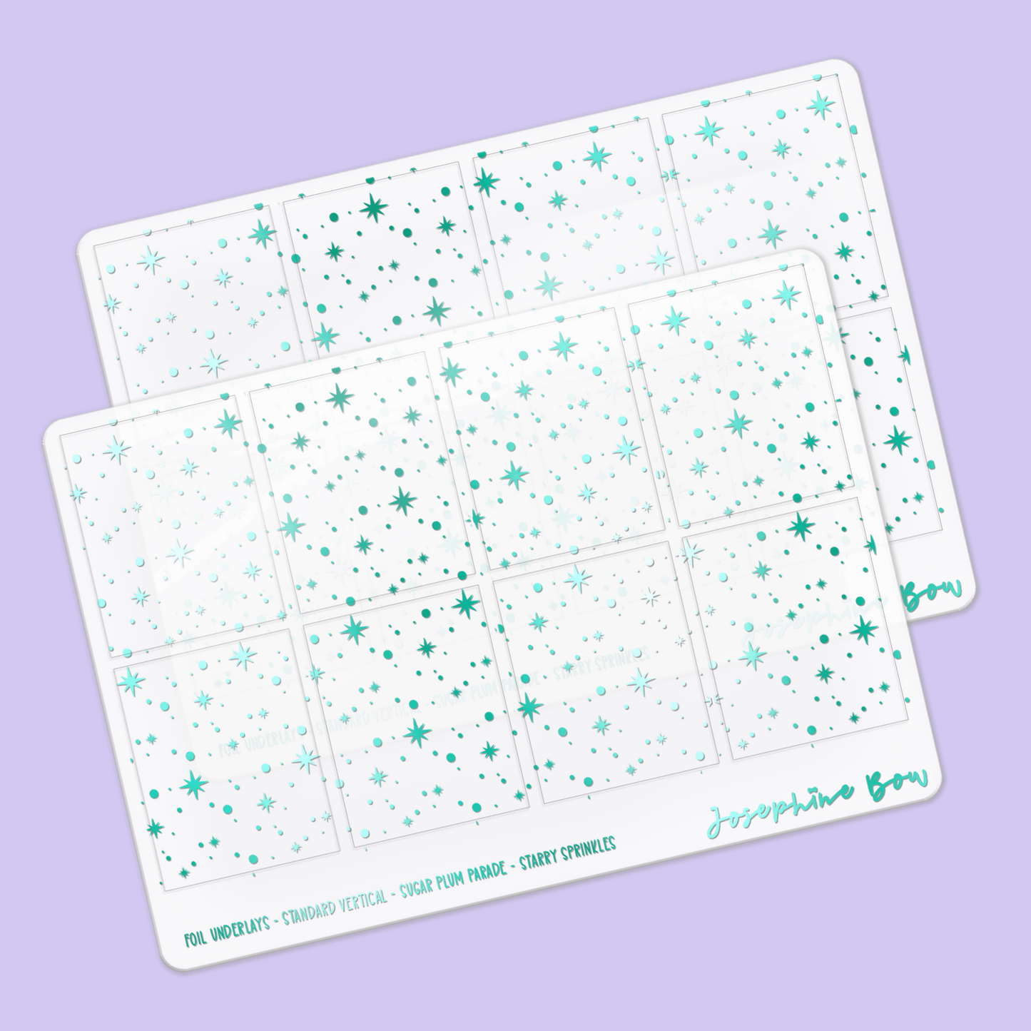 Sugar Plum Parade Foil Underlays | Starry Sprinkles