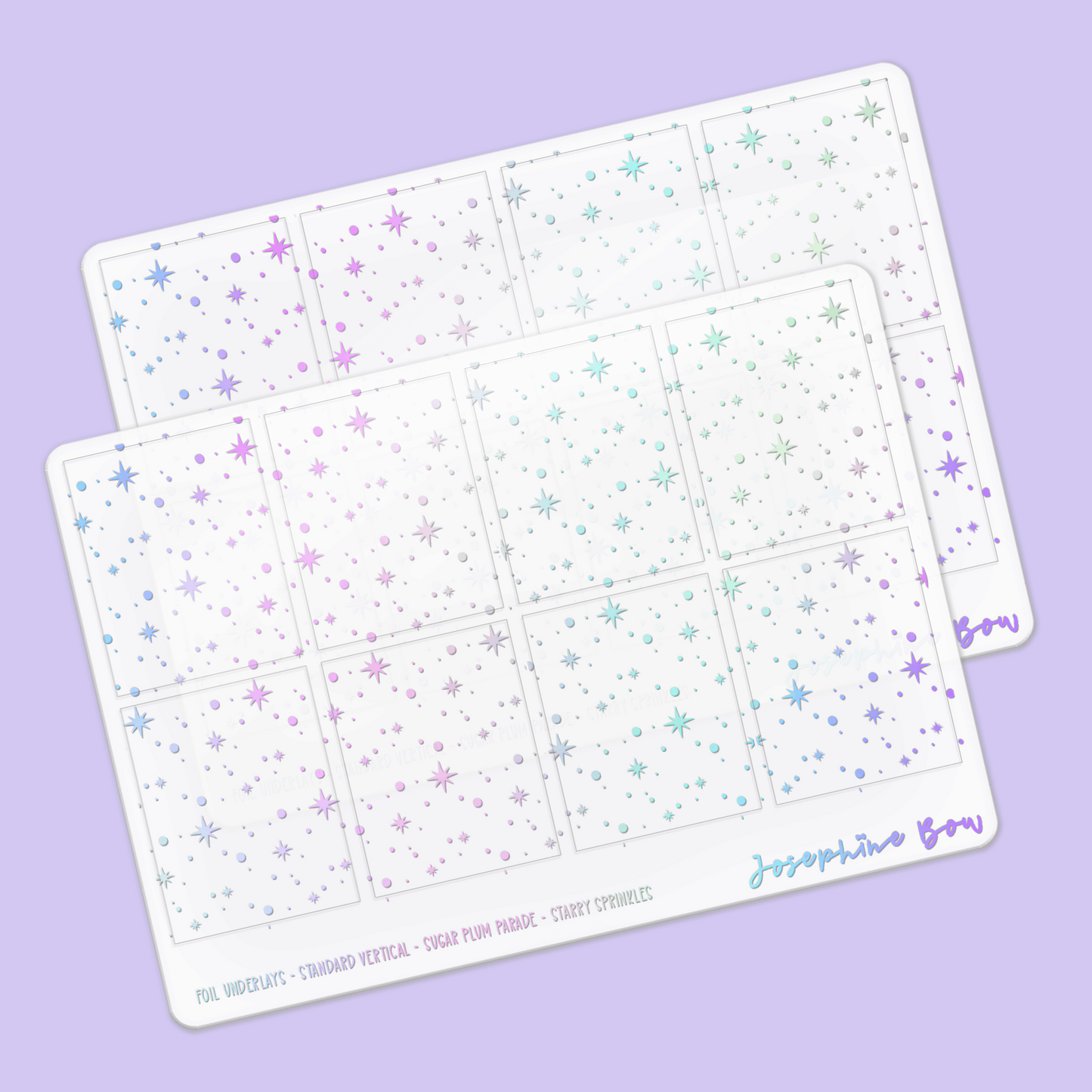 Sugar Plum Parade Foil Underlays | Starry Sprinkles