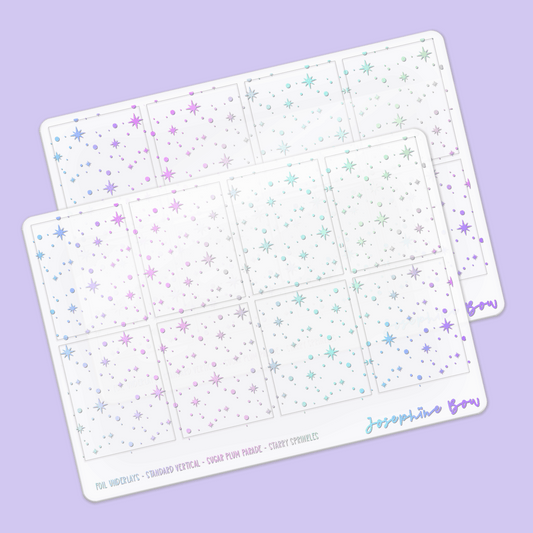 Sugar Plum Parade Foil Underlays | Starry Sprinkles