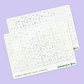 Beam Me Up Foil Underlays | Glittering Galaxy Stars