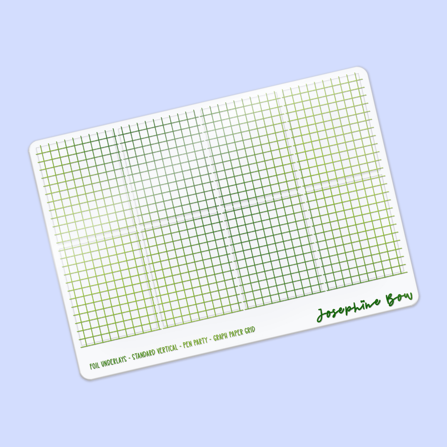Pen Party Foil Underlays | Plaid