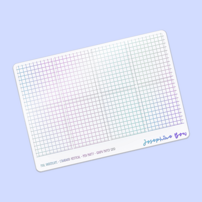 Pen Party Foil Underlays | Plaid