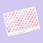 Sugar Plum Parade Foil Underlays | Snow Sparkle