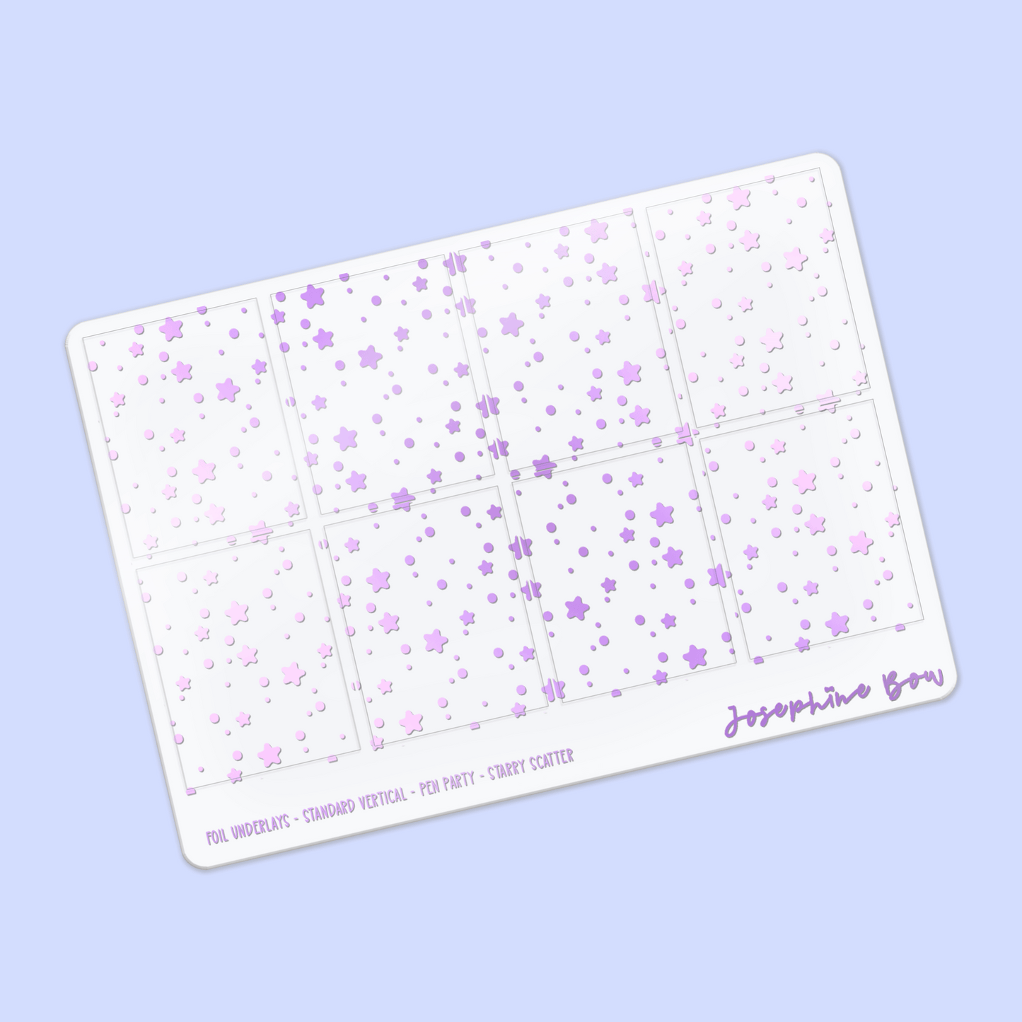Pen Party Foil Underlays | Starry Splatter