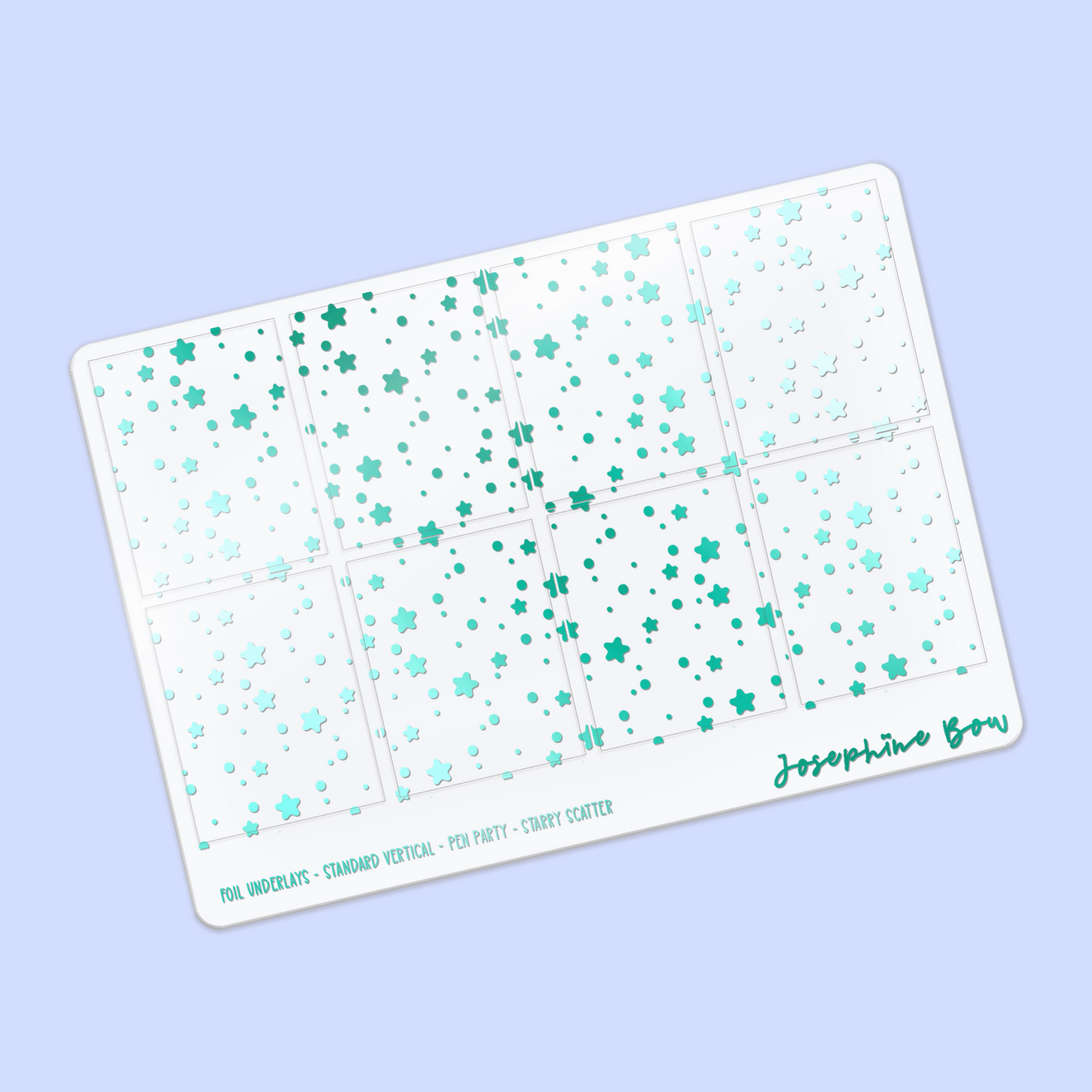 Pen Party Foil Underlays | Starry Splatter