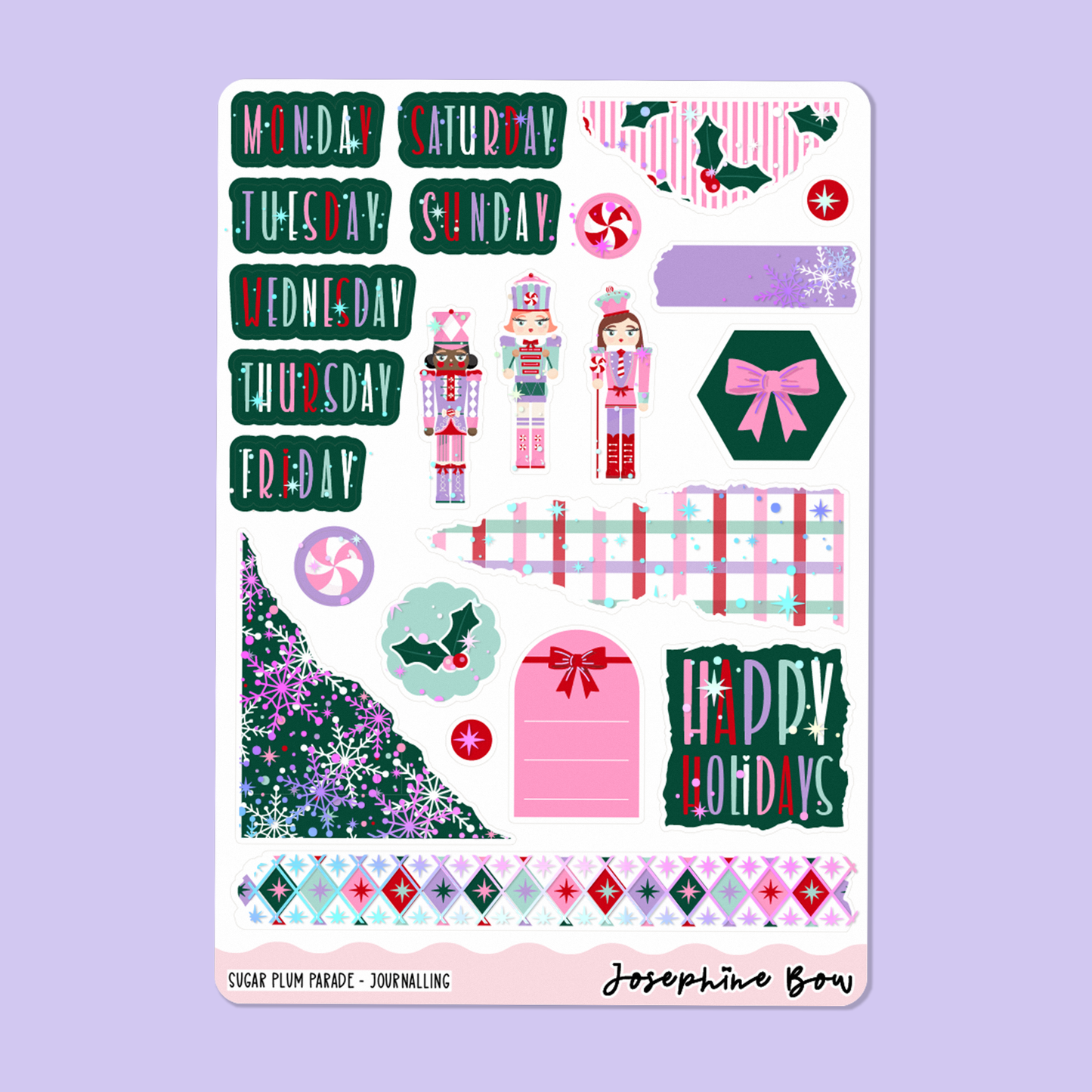 Sugar Plum Parade | Journalling Kit