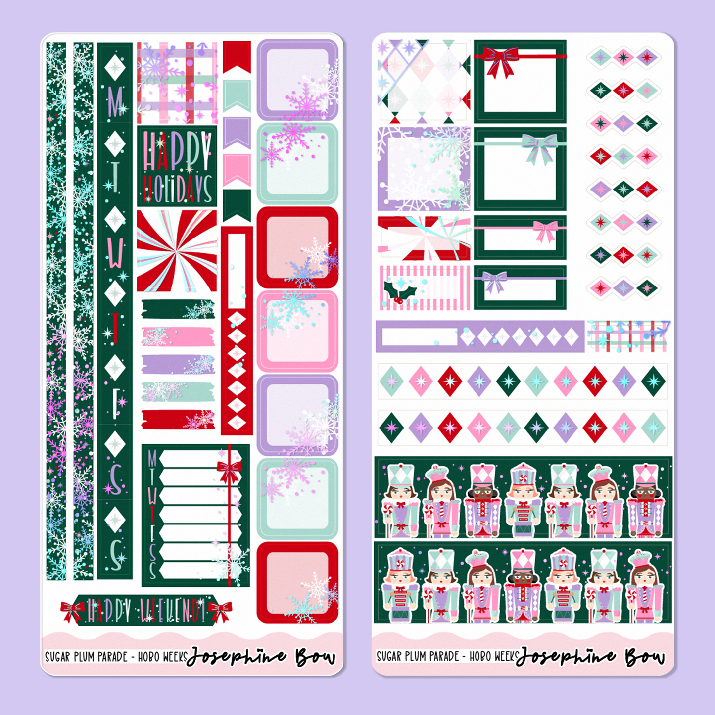 Sugar Plum Parade | Hobonichi Weeks Kit