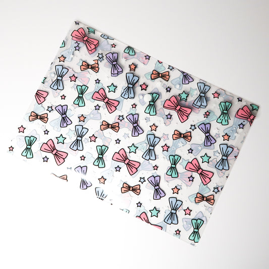 All The Bows | A4 Popper Wallet