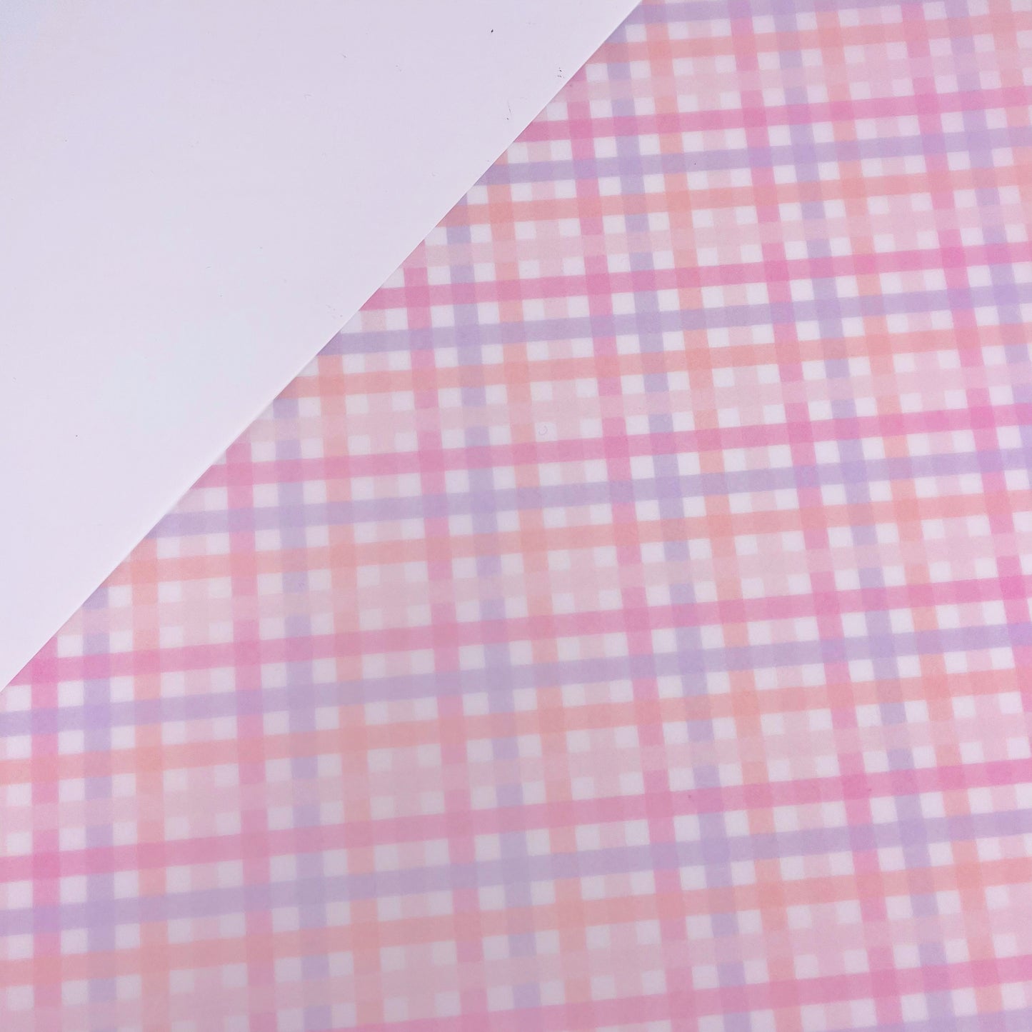 Beau Bows | Gingham Print Vellum & Acetate