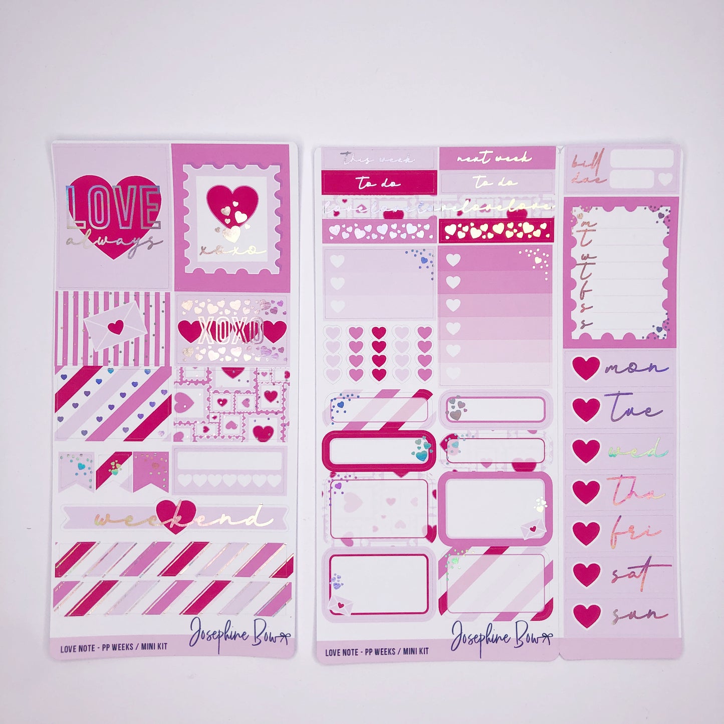 Love Note Print Pression Weeks Kit