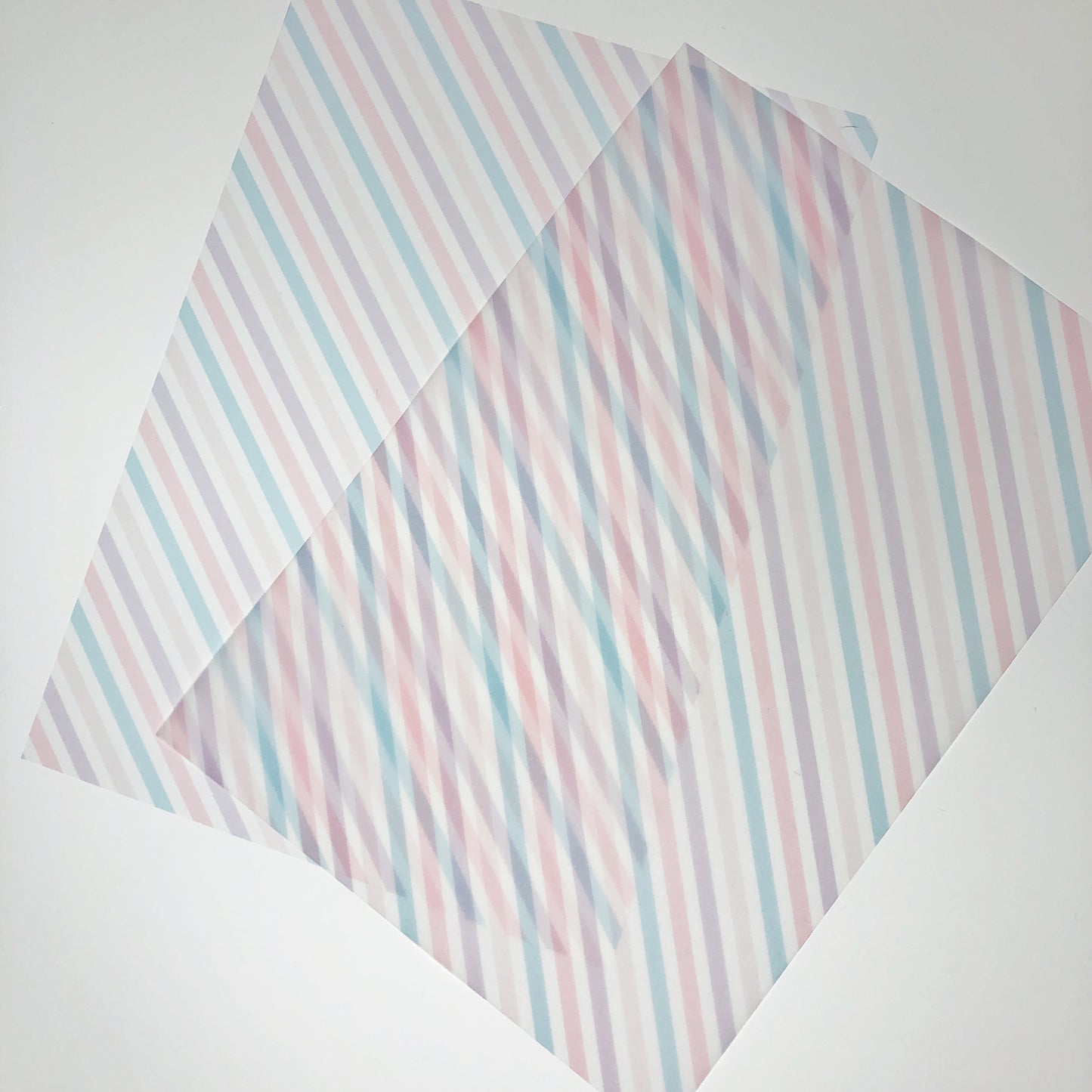 Cupid | Candy Stripe Vellum & Acetate