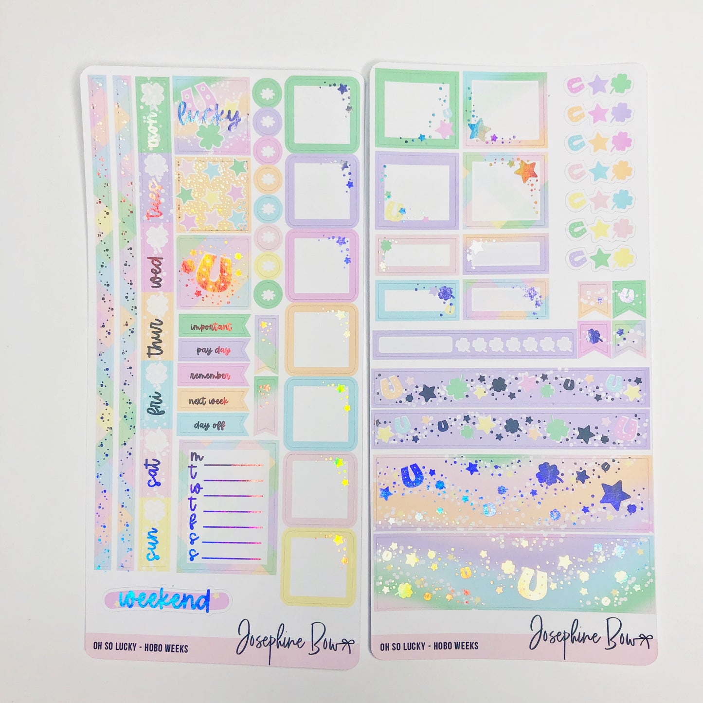 Oh So Lucky | Hobonichi Weeks Kit