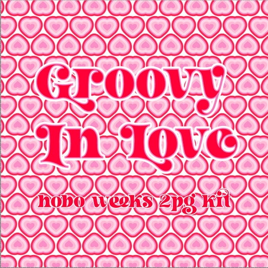 Groovy In Love | Hobonichi Weeks Kit