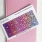 Hobonichi Weeks Pink Foiled Glitter Effect Tabs