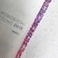 Hobonichi Weeks Pink Foiled Glitter Effect Tabs