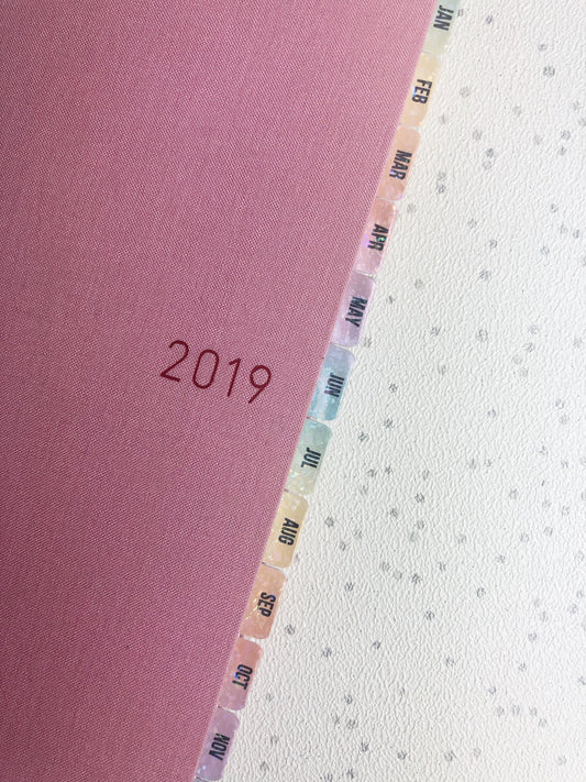 Hobonichi Weeks Pastel Ombre Monthly Tabs