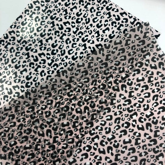 Blush Animal - Leopard Print Vellum